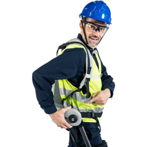 “Lightweight industrial lifting exoskeleton with energy-storage assistance for workplace material handling”